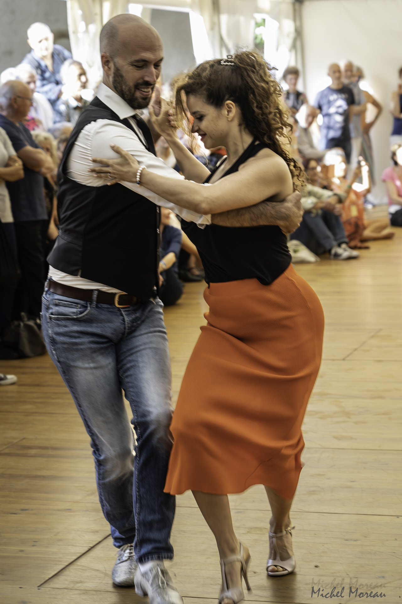 Michel MOREAU au 18ème Festival de Tango Saint Geniez d'Olt